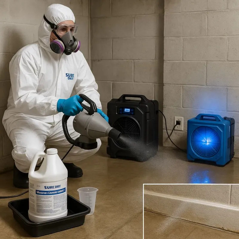 Sanitization and Odor Removal process in Westfield, WI