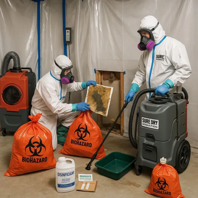 Contaminated Water Handling Protocols process in Westfield, WI