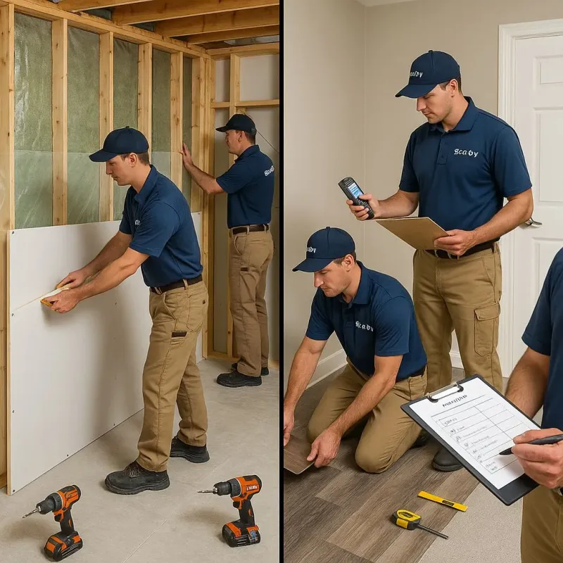 Repairs and Reconstruction process in Westfield, WI