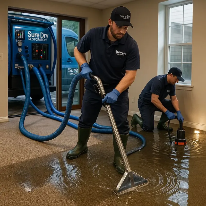 Water Extraction and Removal process in Westfield, WI